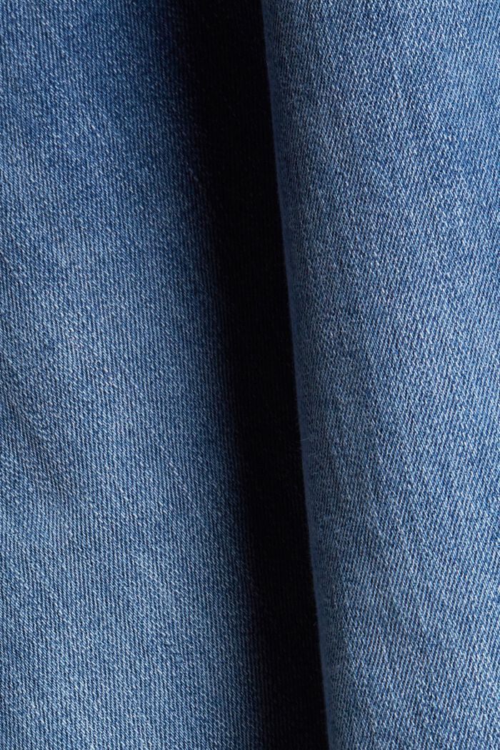 Stretch-Jeans aus Bio-Baumwolle, BLUE MEDIUM WASHED, detail image number 4