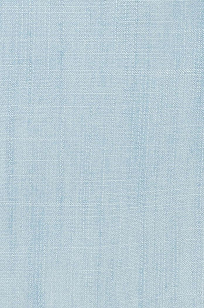 Bluse mit V-Ausschnitt und Knöpfen, blue light washed, detail image number 3