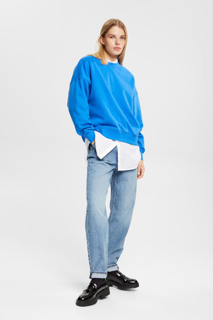 Sweatshirt, BRIGHT BLUE, detail image number 1