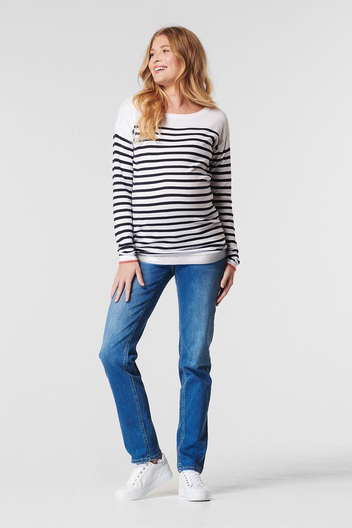 Women Unterteile | Stretch-Jeans mit Überbauchbund - ZS88060