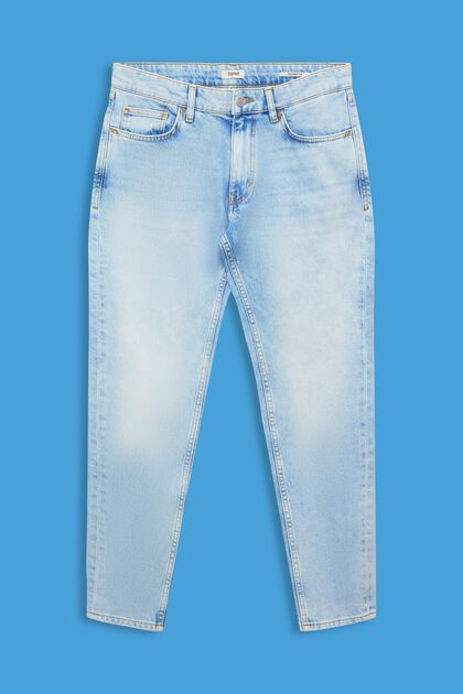 Lockere Stretch-Jeans, BLUE LIGHT WASHED, overview
