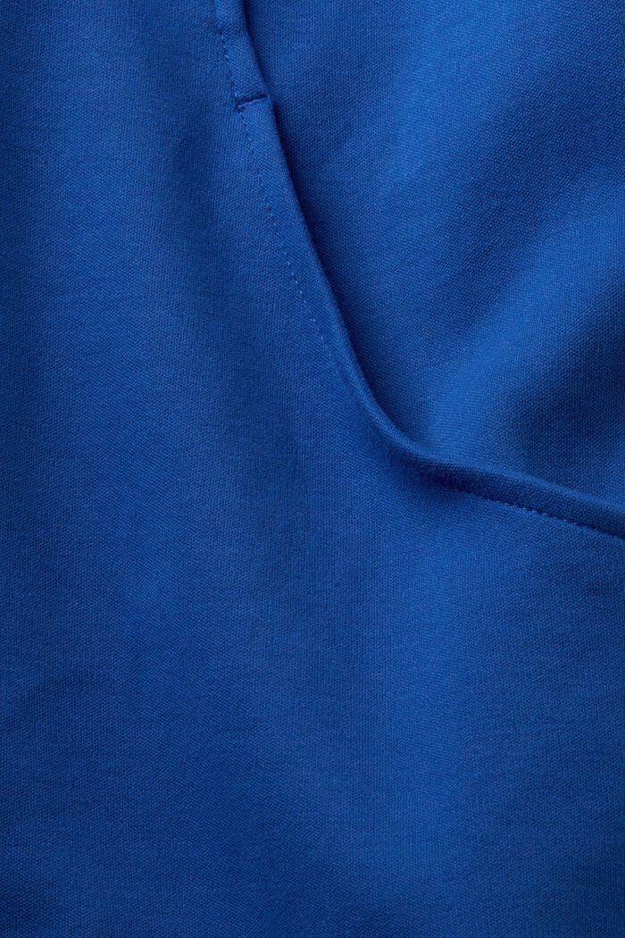 Sweatshirt mit Reißverschluss, Baumwollmix, BRIGHT BLUE, detail image number 4