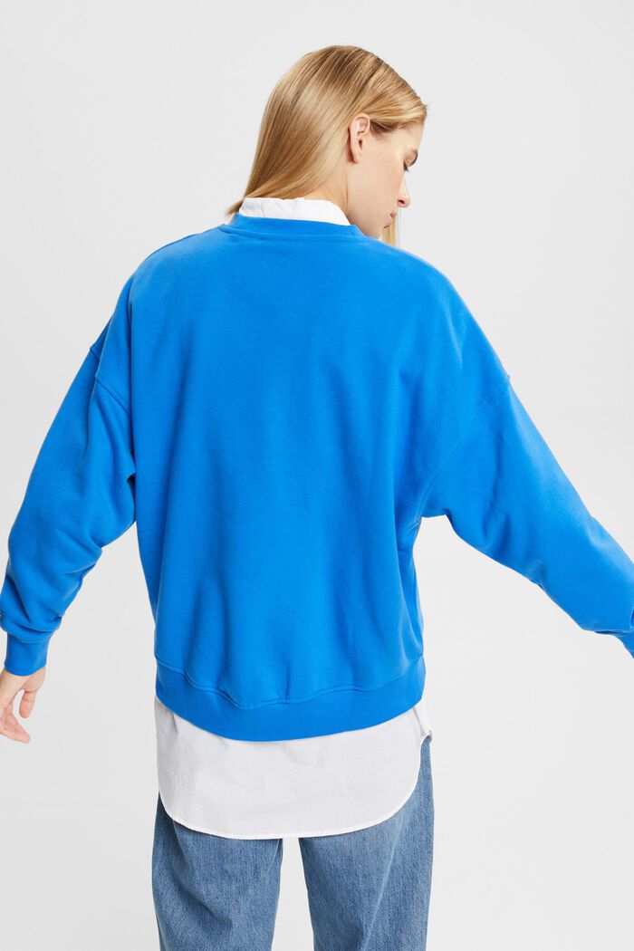 Sweatshirt, BRIGHT BLUE, detail image number 2