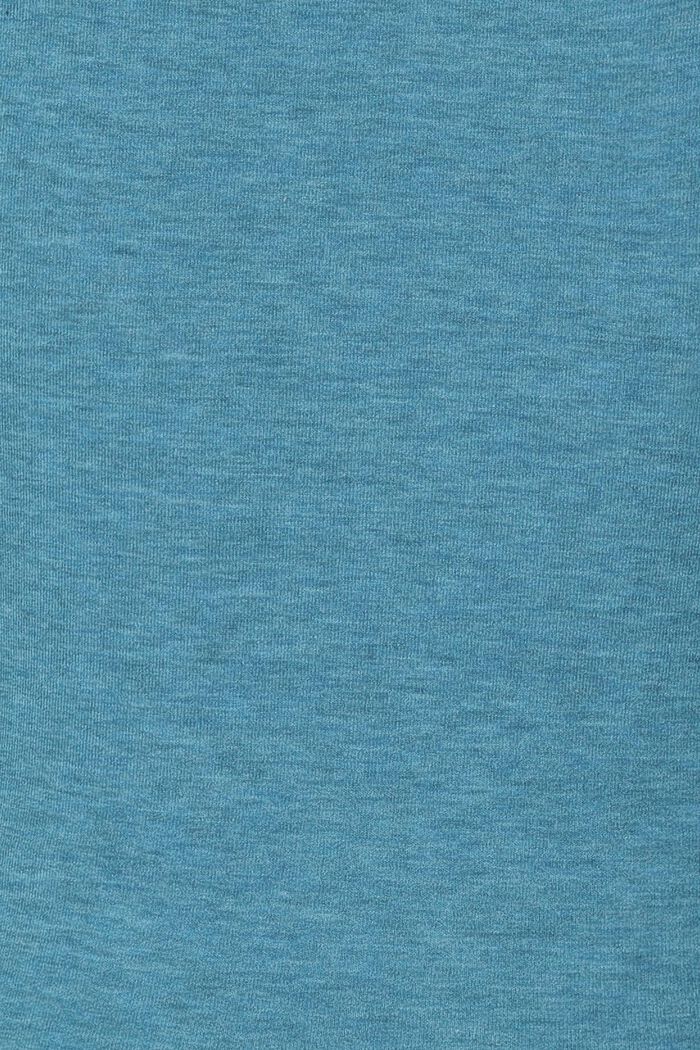 Longsleeve in Layer-Look, BLUE CORAL, detail image number 5