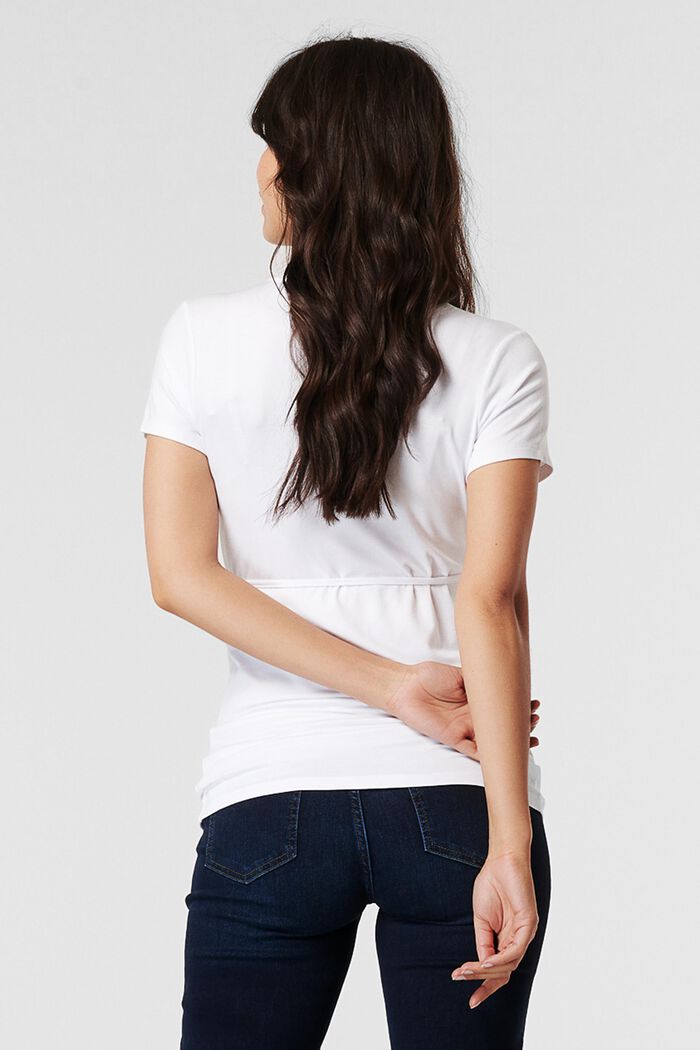 T-Shirt mit Stillfunktion, LENZING™ ECOVERO™, WHITE, detail image number 3