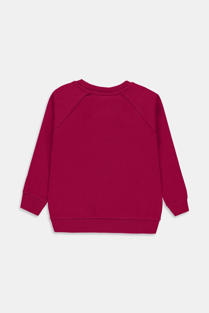 Sweatshirts, BERRY RED, detail image number 1