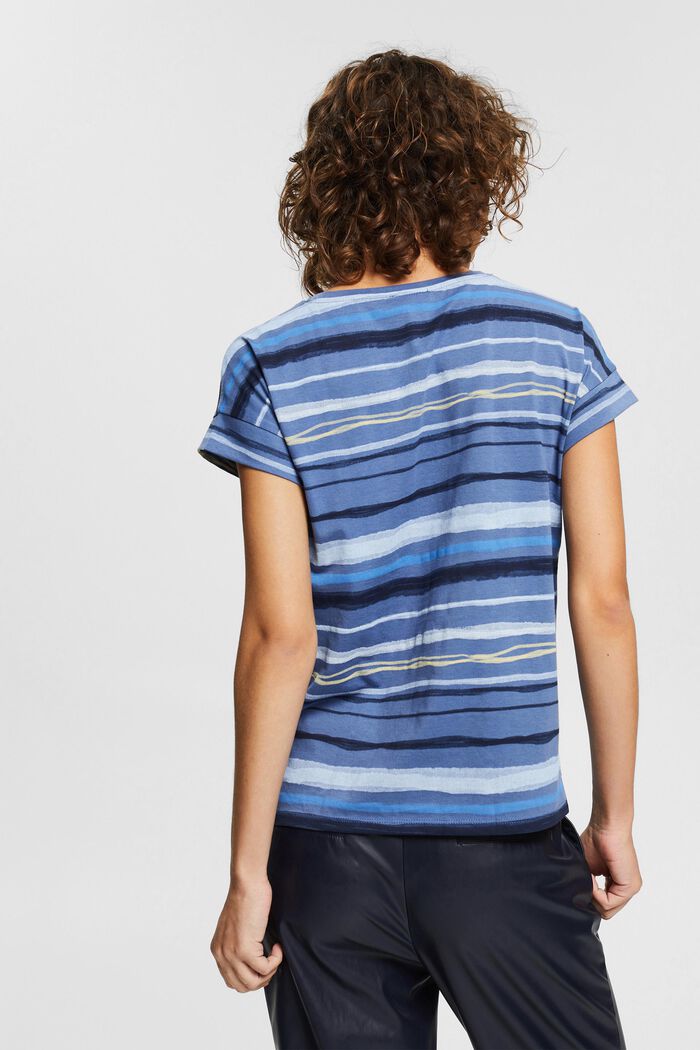 T-Shirt mit Print, 100% Baumwolle, BLUE LAVENDER, detail image number 3