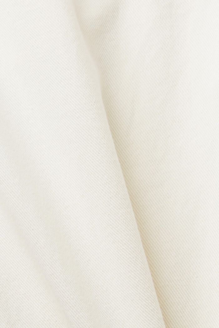 Twillhose mit weitem Bein, 100 % Baumwolle, OFF WHITE, detail image number 7