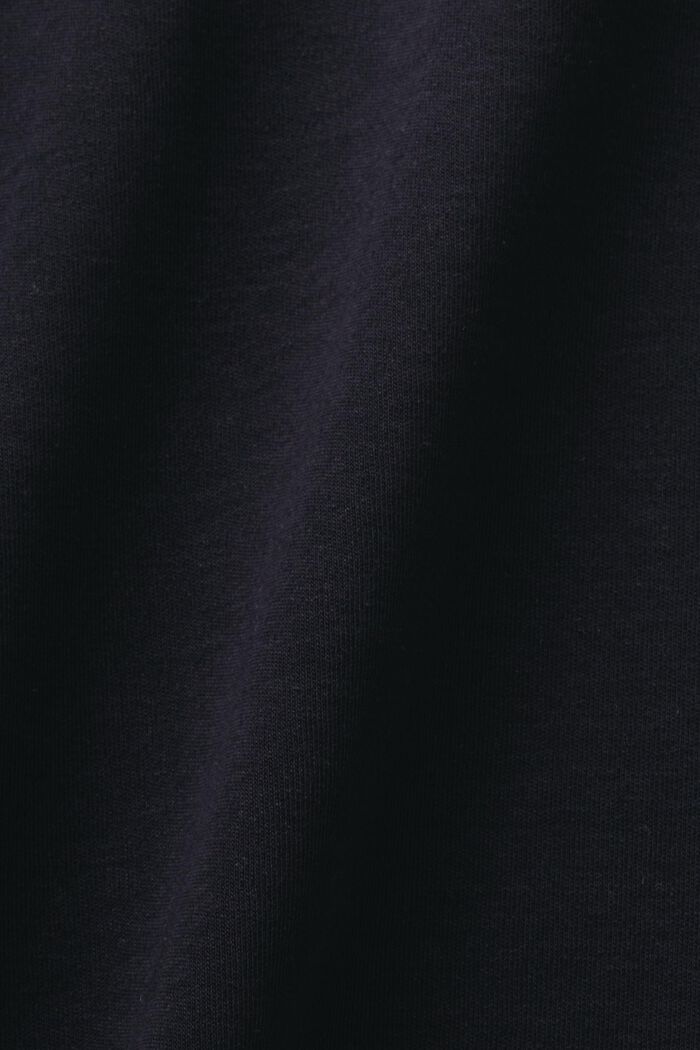 Oversized T-Shirt mit aufgesetzter Tasche, BLACK, detail image number 6