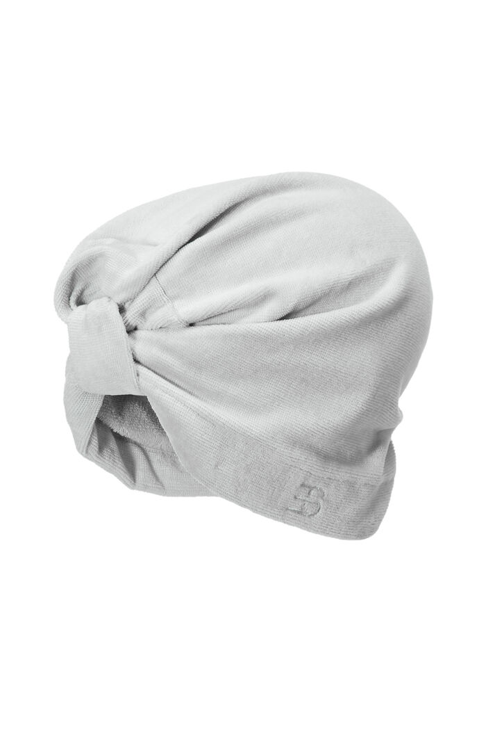 Turban aus 100% Baumwolle, STONE, detail image number 0