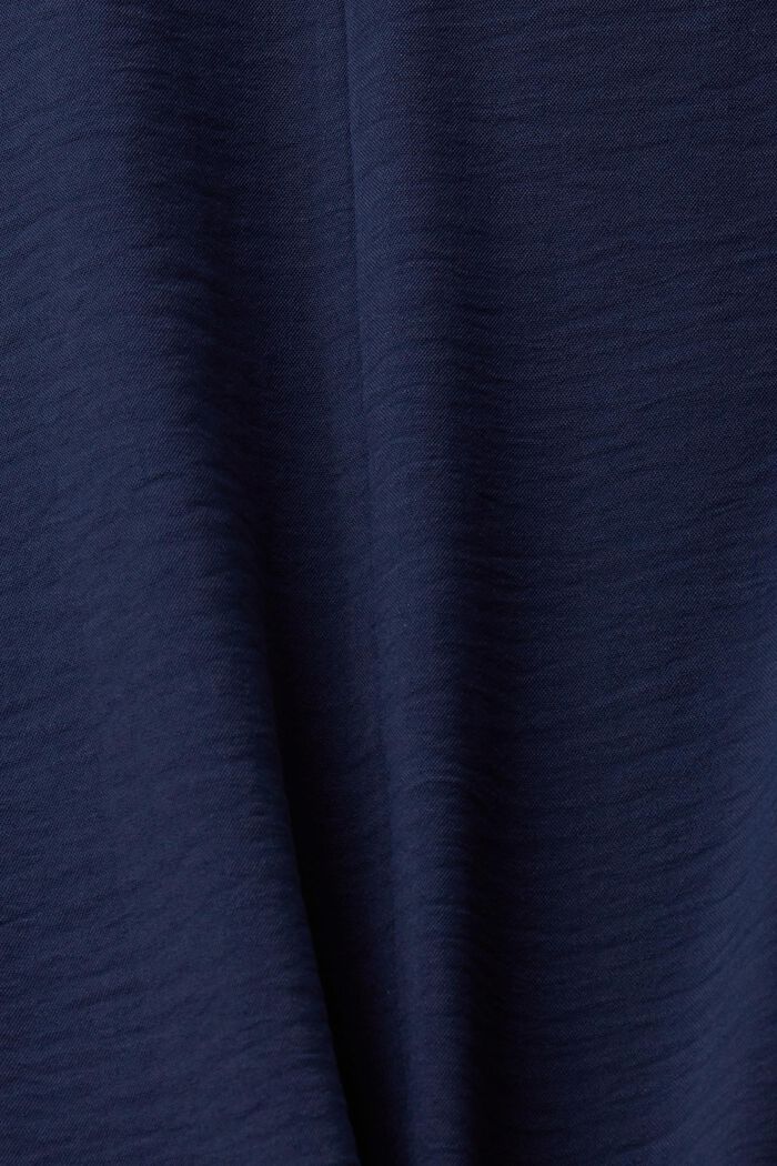 Bluse mit Cut-out-Detail, NAVY, detail image number 4