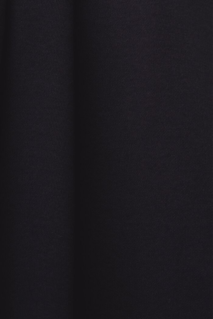 Verkürzte Jerseyhose, 100 % Baumwolle, BLACK, detail image number 6