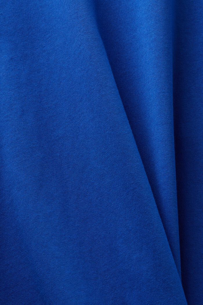 Unisex Logo-T-Shirt, BRIGHT BLUE, detail image number 6