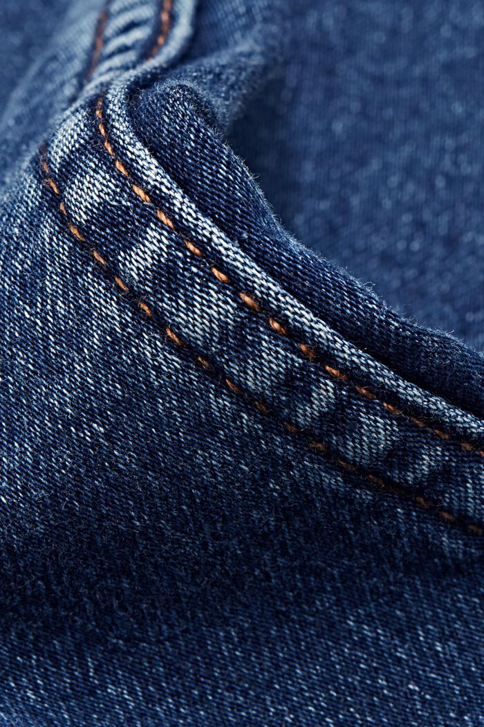 Stretch-Jeans aus Bio-Baumwoll-Mix, BLUE MEDIUM WASHED, detail image number 2