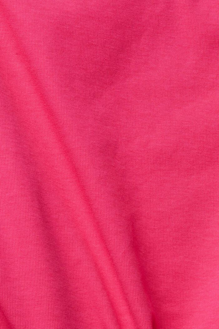 T-Shirt mit Cut-Out, PINK FUCHSIA, detail image number 6
