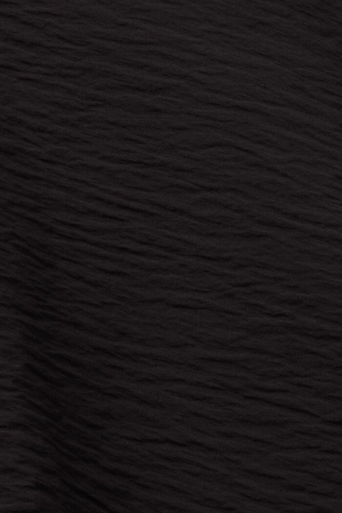 Strukturierte Bluse, BLACK, detail image number 5