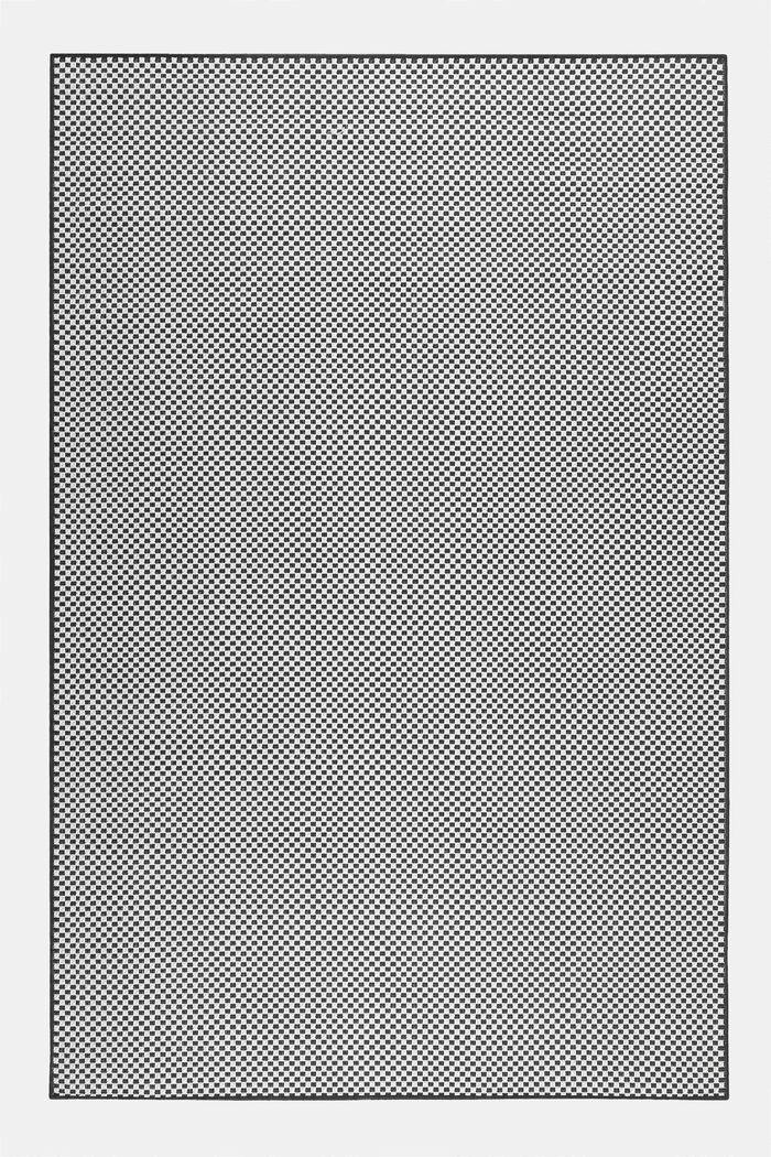 Kurzflor-Teppich für Indoor und Outdoor, BLACK MEDIUM WASHED, detail image number 0