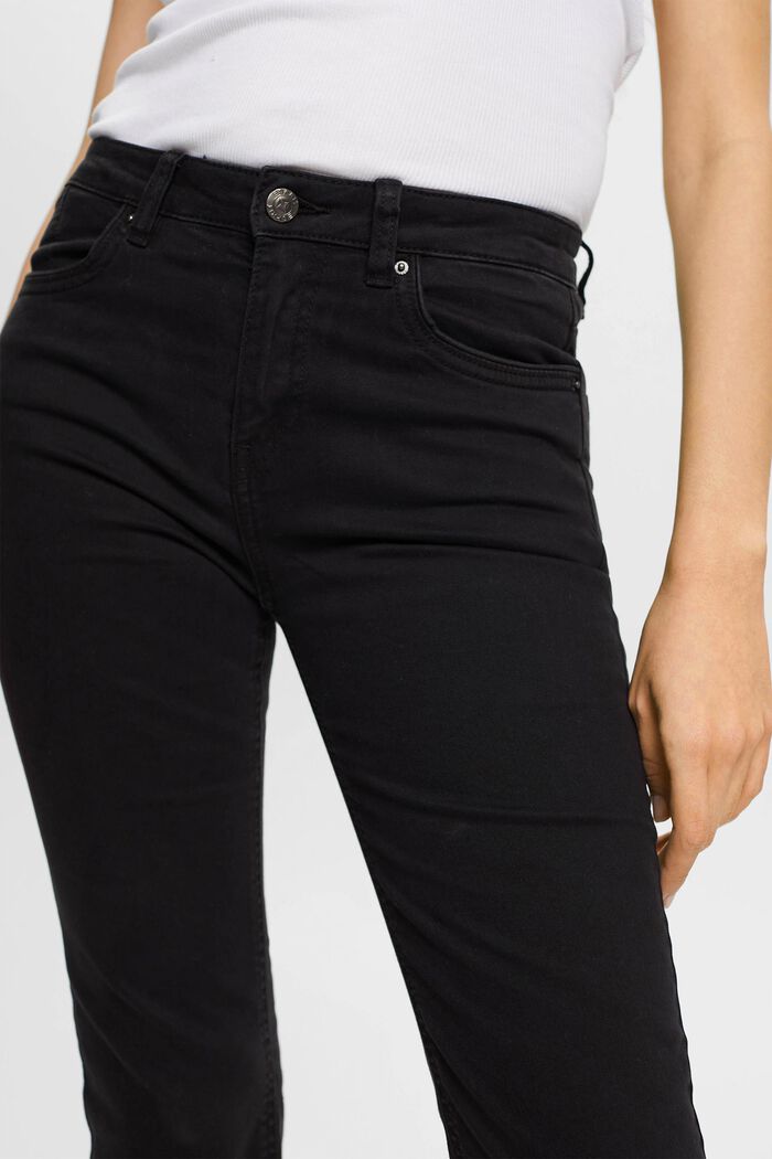 Capri-Jeans, Mid-Rise, BLACK, detail image number 2