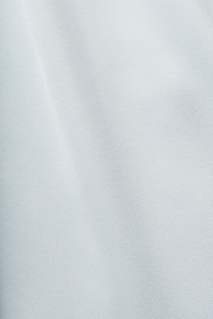 Bluse in Satinoptik, PASTEL BLUE, detail image number 4