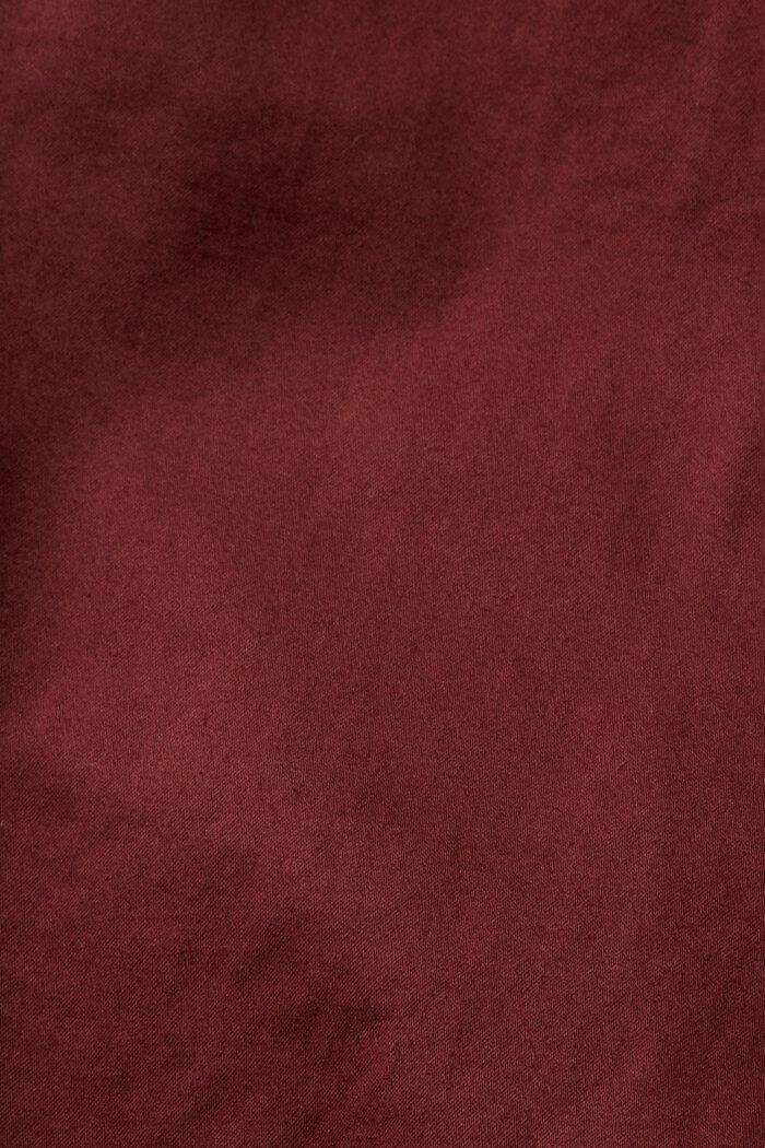 Chino Hosen, BORDEAUX RED, detail image number 5
