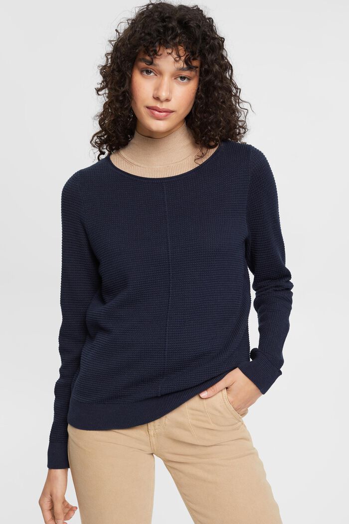 Sweaters, NAVY, detail image number 0