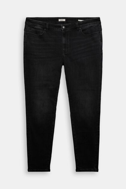 Stretch-Jeans, BLACK MEDIUM WASHED, overview