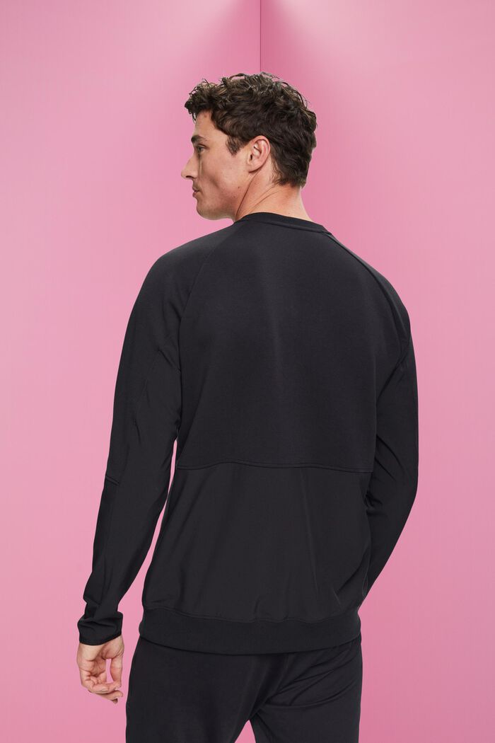 Sweatshirt mit Zippertaschen, BLACK, detail image number 3