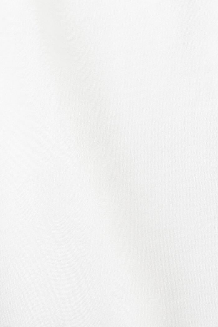 Poloshirt mit Space-Dye-Kragen, OFF WHITE, detail image number 4