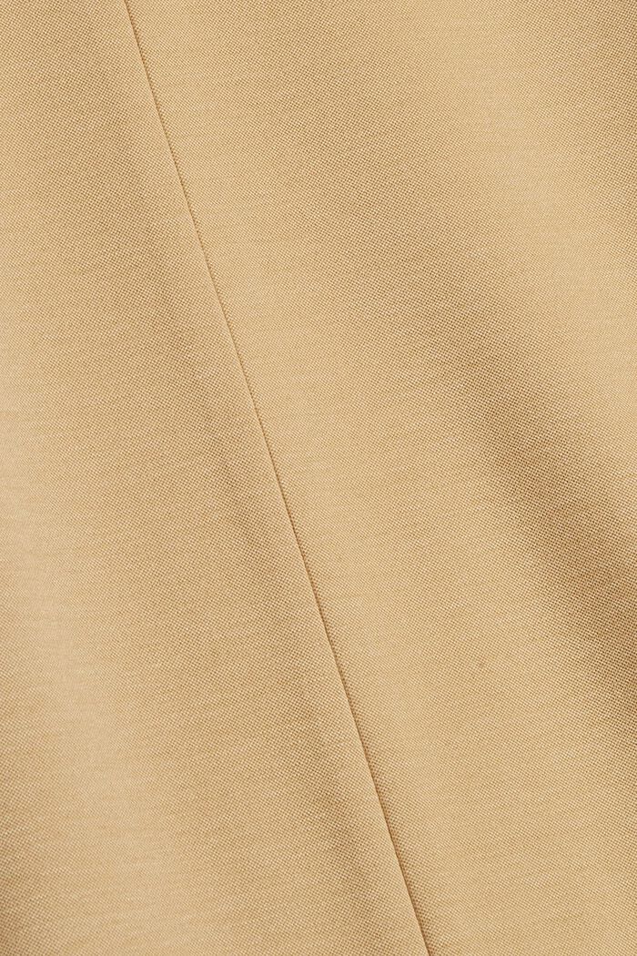 Culotte-Hose aus formbeständigem Jersey, CAMEL, detail image number 4