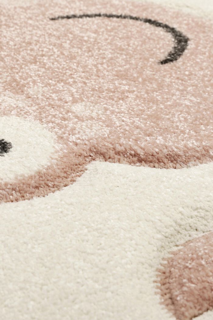 Runder Teppich mit Krabben-Motiv, LIGHT PINK, detail image number 1