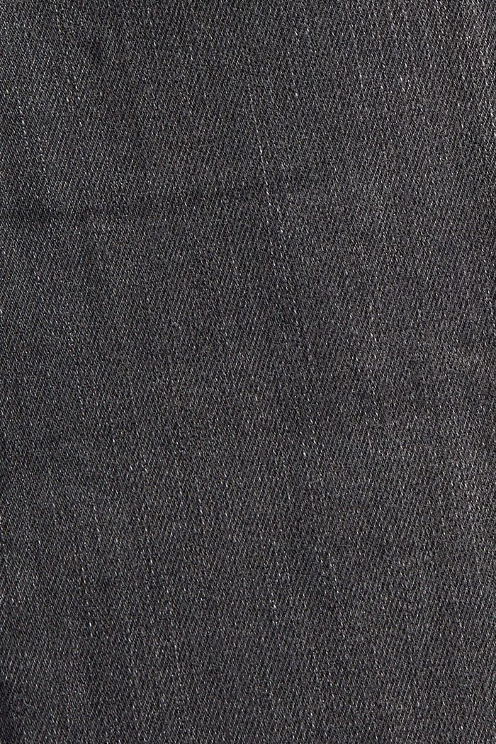 Gerade Stretch-Jeans aus Organic Cotton, GREY DARK WASHED, detail image number 4
