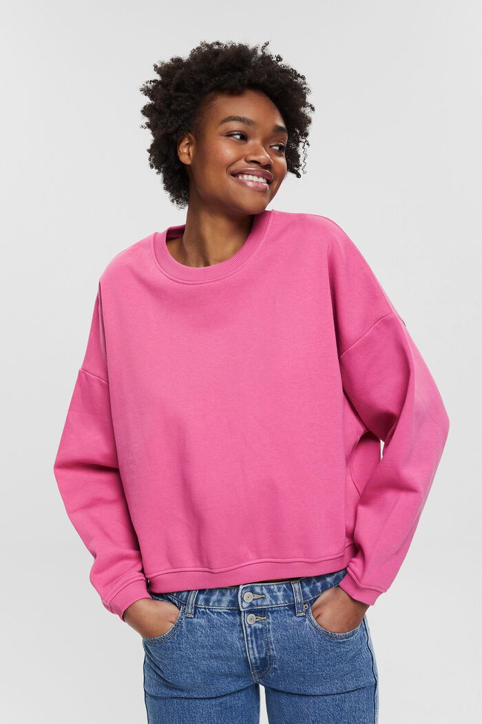 Women Sweatshirts & -jacken | Cropped Sweatshirt mit Bio-Baumwolle - JK67914