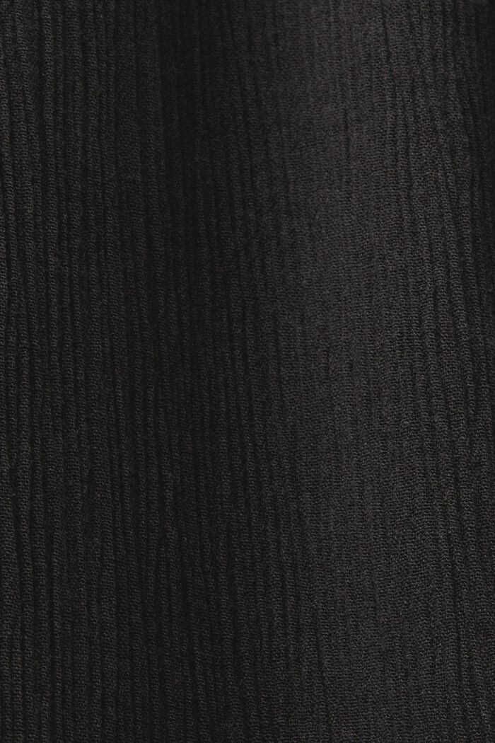Maxikleid in Crinkle-Optik, BLACK, detail image number 6