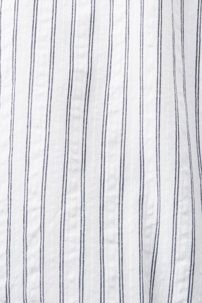Gestreifte Oversized-Bluse, WHITE, detail image number 4