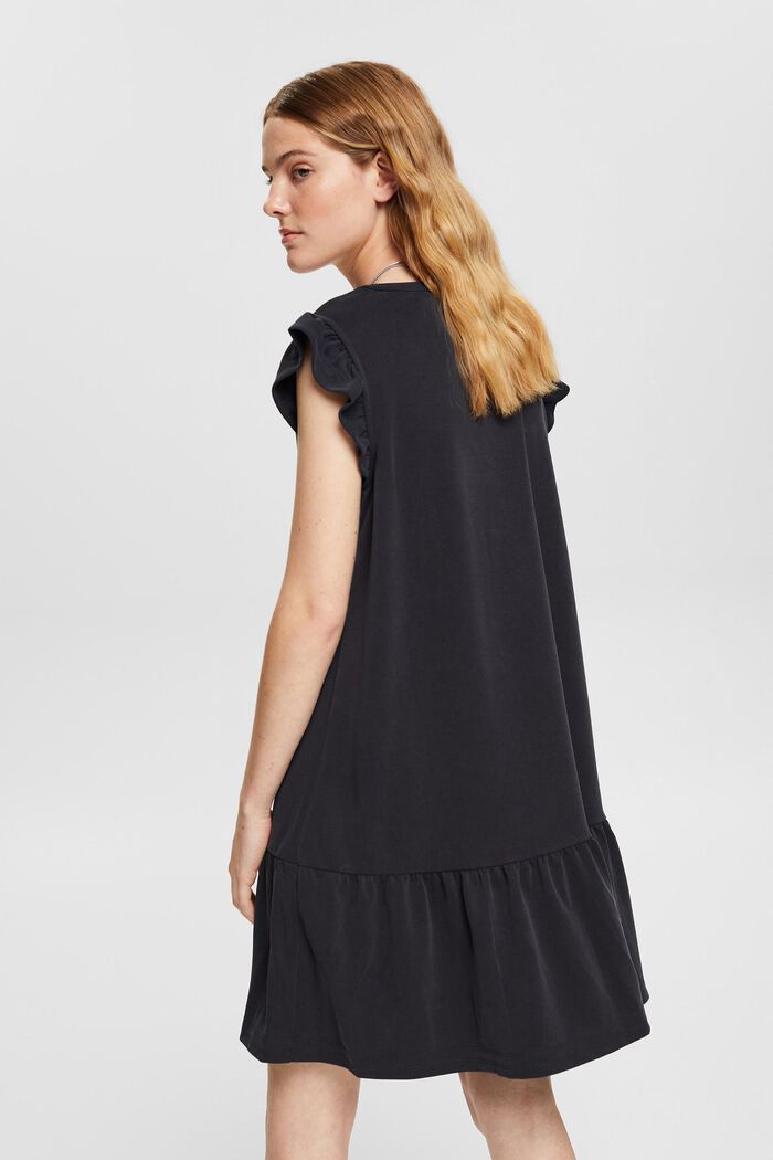Jersey-Kleid mit TENCEL ™, BLACK, detail image number 3
