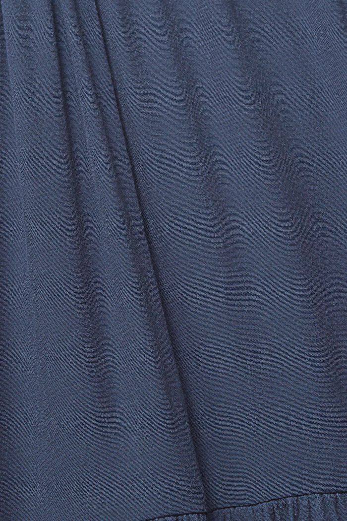 Kleid mit breiten Volants, NAVY, detail image number 5