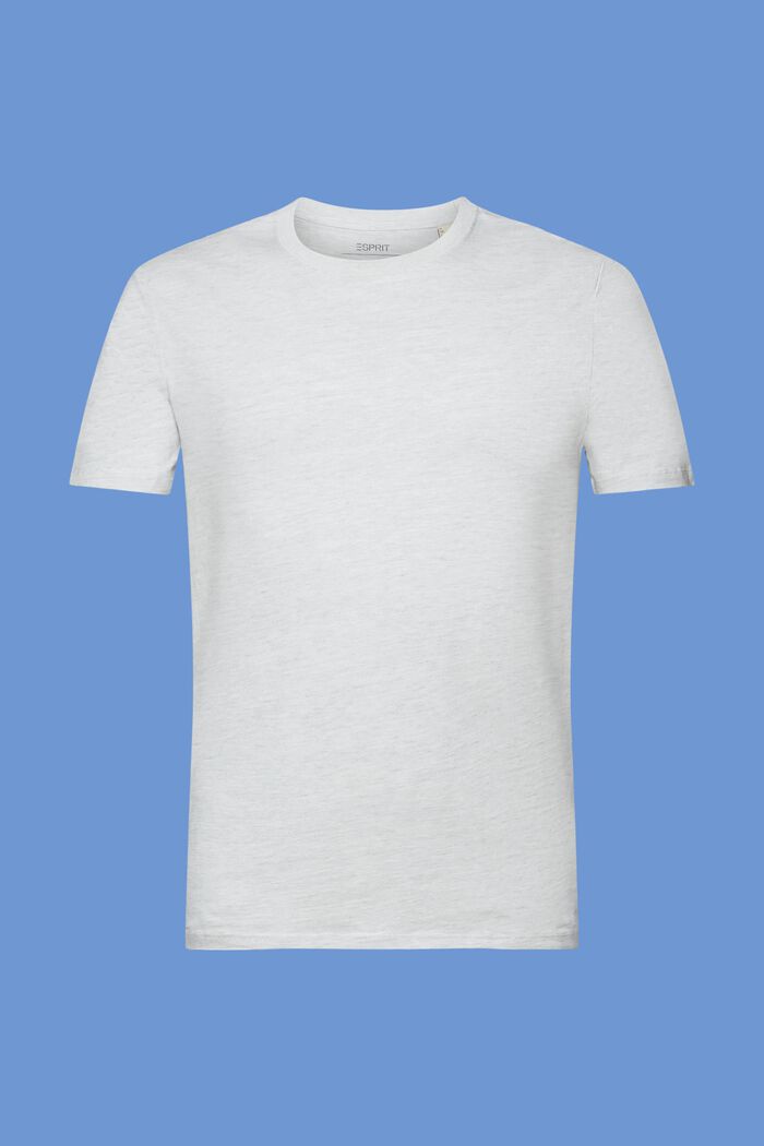 Jersey-T-Shirt mit Rundhalsausschnitt, ICE, detail image number 6