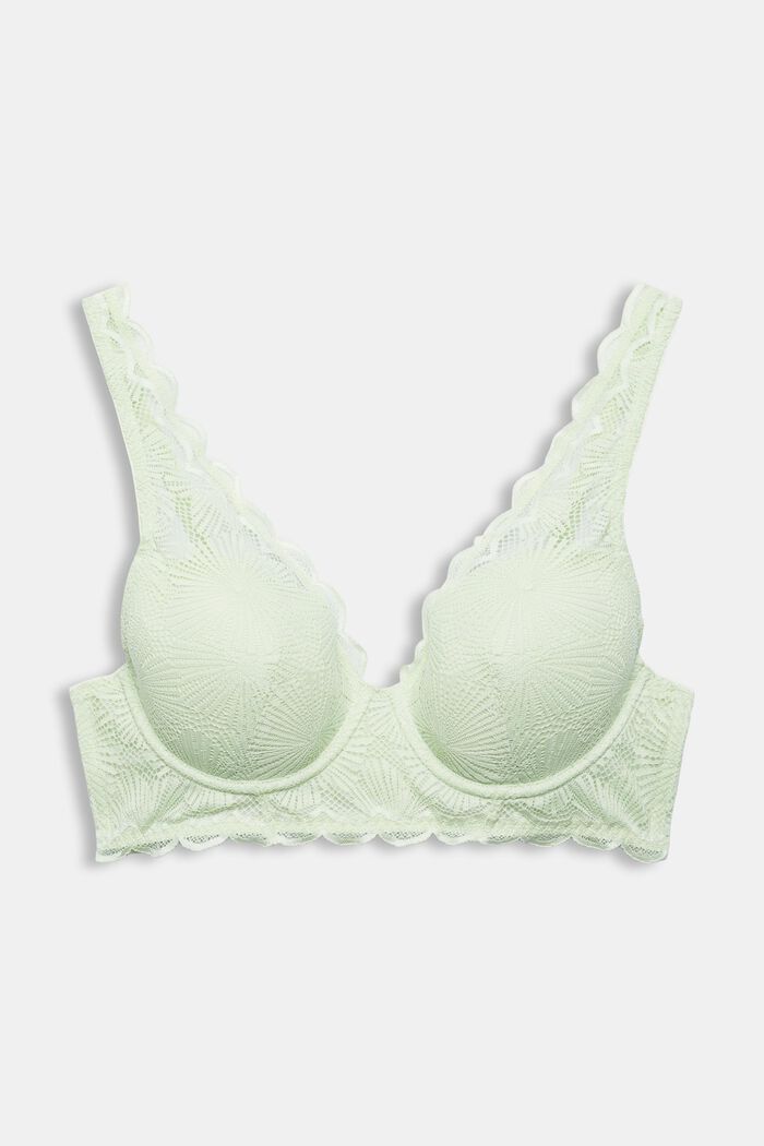 Bras with wire, LIGHT GREEN, overview
