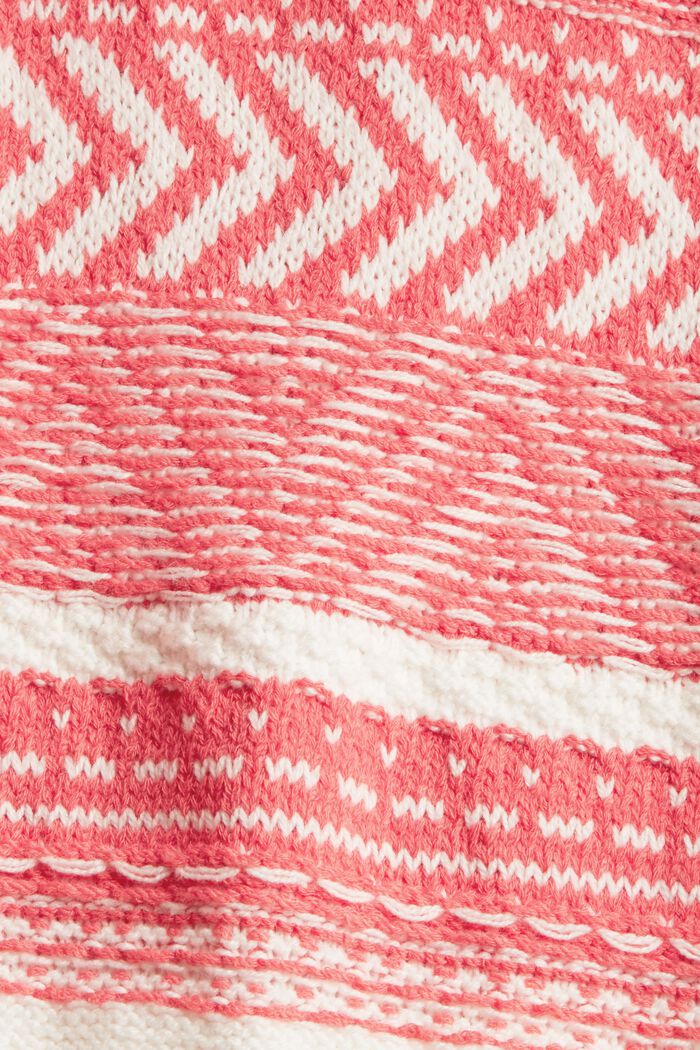 Pullover mit Norwegermuster, CORAL, detail image number 4