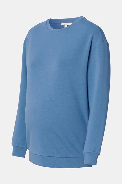 Sweatshirt mit weichem Griff, MODERN BLUE, overview