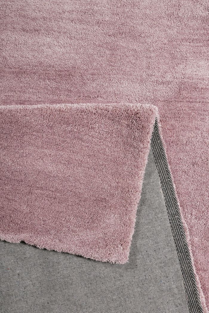 Hochflor-Teppich in vielen Trendfarben, ROSE, detail image number 1