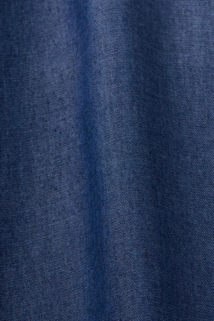 Dresses light woven, BLUE DARK WASHED, detail image number 4