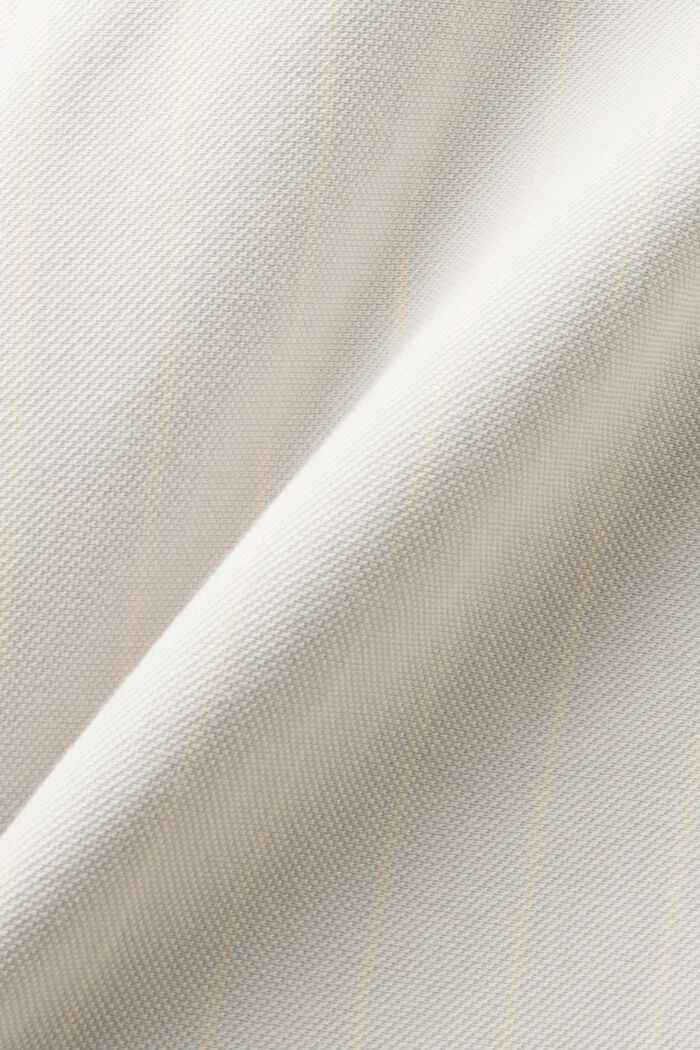 Nadelstreifen-Anzughose aus Baumwoll-Piqué, LIGHT GREY, detail image number 6