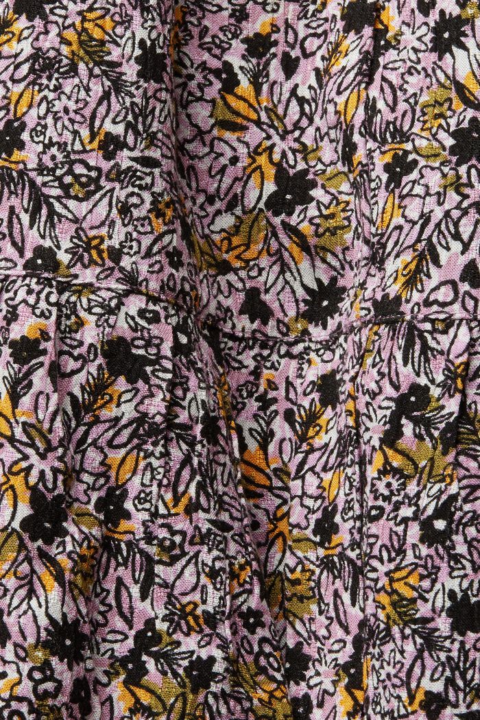 Kleid mit floralem Muster, LENZING™ ECOVERO™, OLIVE, detail image number 5