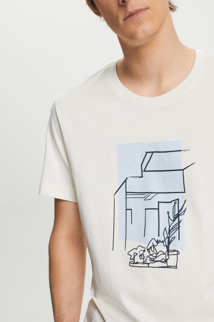 T-Shirt mit Frontprint, 100% Baumwolle, ICE, detail image number 2