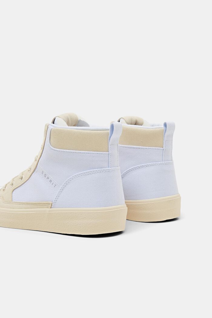 Zweifarbige High-top-Sneaker, WHITE, detail image number 5