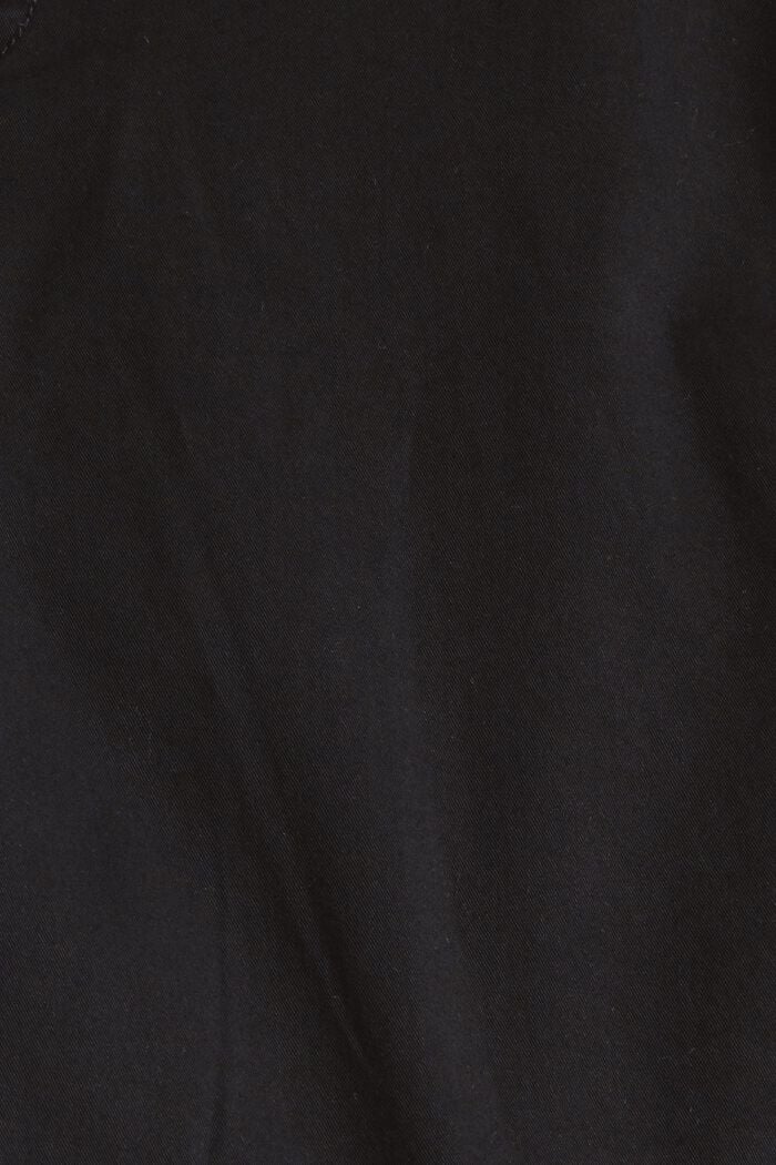 Shorts mit geflochtenem Gürtel, BLACK, detail image number 4