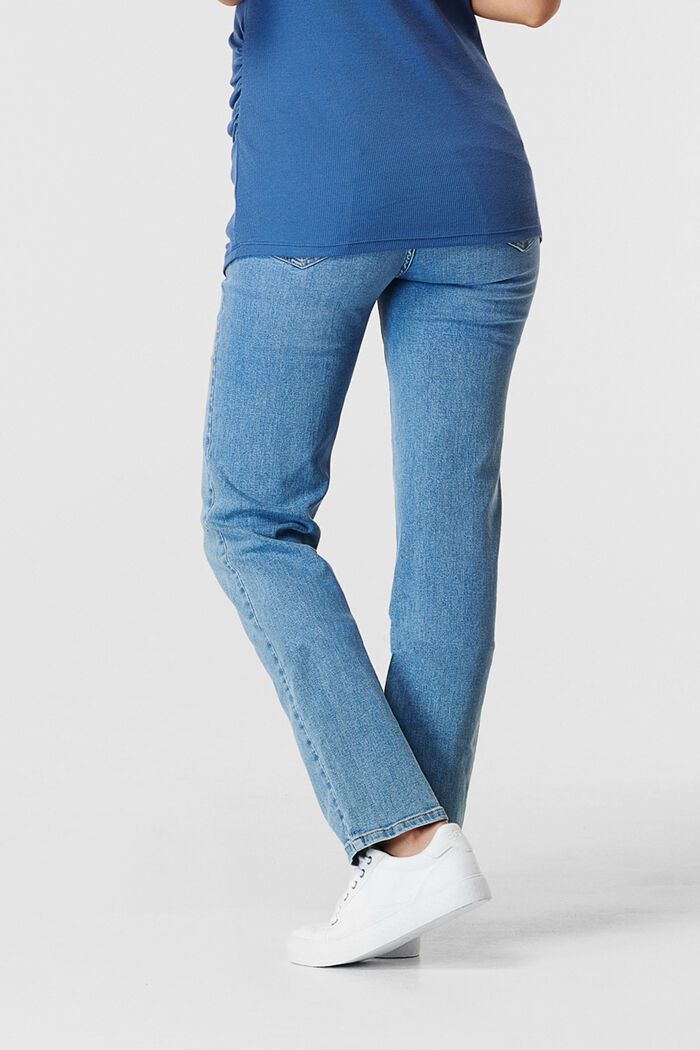 Jeans mit Überbauchbund, LIGHTWASHED, detail image number 1