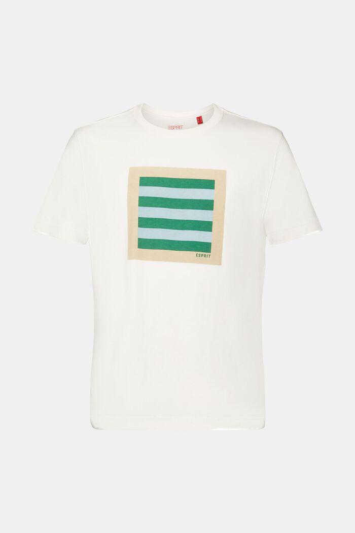T-Shirt aus Baumwolljersey mit Grafikprint, ICE, detail image number 6