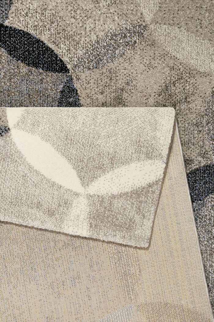 Kurzflor-Teppich mit symmetrischem Muster, BLUE, detail image number 2
